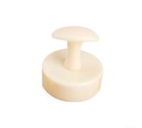 ComfyHarbor Lot de 6 tampons à biscuits en plastique ABS pour gâteau de lune - Outil de cuisson pour festival traditionnel - Imprimé floral - 50 g - 6 x 8 cm