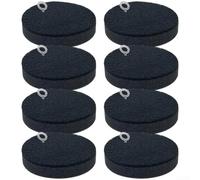 ComfyHarbor Lot de 8 filtres HEPA de rechange compatibles avec Bissell 4245, PowerClean et FurFinder sans fil, capture la poussière et les poils d'animaux pour un nettoyage hypoallergénique