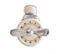 ComfyHarbor Minuteur visuel mécanique magnétique, sans pile, compte à rebours de 60 minutes, avec alarme forte, pour la cuisine, les études pour les sessions, la gestion du temps, fixation sécurisée