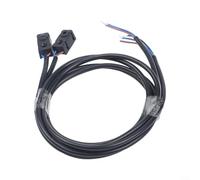 ComfyHarbor Module de capteur de faisceau de coupure infrarouge 3 mm Commutateur photoélectrique DC 5 V NPN Pas de sortie 200 cm Détection pour Arduino pour STM32 PLC (200 cm)