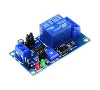 ComfyHarbor Module de relais à temporisation normalement ouvert DC 12 V avec plage réglable de 0,1 à 1 h, capacité de charge 250 V AC 10 A ou 30 V DC 10 A pour domotique et contrôle de circuit