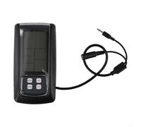 ComfyHarbor Moniteur d'affichage numérique pour vélo d'appartement, avec écran LCD, compteur de distance, vitesse, calories, capteur de fréquence cardiaque, pour entraînement de fitness en intérieur