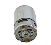 ComfyHarbor Moteur à engrenages 12 V CC avec roulements à billes doubles 13 dents pour perceuse électrique GSR12V-15 3601H68102 TSR1080-2-LI GSR120LI Pièce de réparation Argent