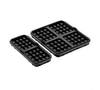 ComfyHarbor Moule en silicone pour friteuse à air, sans plaque de cuisson, réutilisable, résistant à la chaleur, passe au four, micro-ondes, lave-vaisselle (noir)