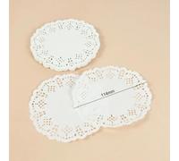 ComfyHarbor Napperons en pour papier Rond à Motif Dentelle pour Gateaux