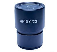ComfyHarbor Oculaire de microscope stéréo, WF10X/20/22 WF20X/10/12, angle de vision élevé, champ large, boîtier en métal avec interface 30 mm, pour observation de laboratoire (WF10X/23)