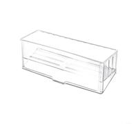 ComfyHarbor Organiseur d'évier de cuisine, avec base auto-drainante, porte-éponge en PET transparent, pour le rangement du comptoir, design incliné pour empêcher l'eau stagnante, brosse à vaisselle
