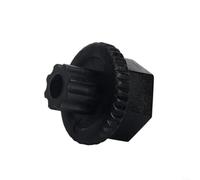 ComfyHarbor Outil d'installation de tension pour bouchon de manivelle de vélo Hollowtech II, adaptateur de e réglage de pédalier ABS compatible avec clé hexagonale de 6 mm, noir