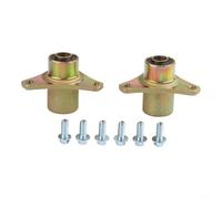 ComfyHarbor Paire de moyeux de roue avant à 3 goujons de 17 mm avec roulement pour 50 cc-250 cc pour ATV pour quad Dirt pour vélo Go Kart Buggy UTV Drift Trike Cart