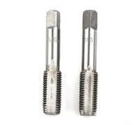 ComfyHarbor Paire de tarauds métriques à filetage fin pour droitiers HRC62 - Pour perçage en acier inoxydable, fer, cuivre, aluminium (M14 x 1,5 mm)