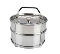 ComfyHarbor Panier Vapeur Pour Autocuiseur 20X20x20cm