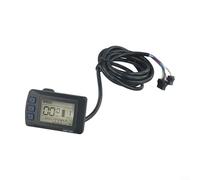 ComfyHarbor Panneau d'affichage LCD S900 pour scooter électrique 36 V 48 V - Moniteur de batterie ODO - Pour guidon de 22,2 mm - Connecteur SM 5 broches
