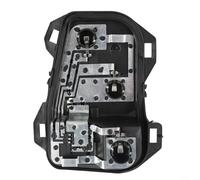 ComfyHarbor Panneau de support de feu arrière gauche pour série 1 F20 LCI 2015-2020, support de feu arrière en ABS noir de rechange OE 63217424495 63217262575