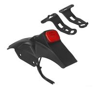 ComfyHarbor Pare-éclaboussures arrière avec espace de plaque d'immatriculation et supports de feu arrière intégrés pour Kukirin pour trottinette électrique G2 Master avec supports de montage gauche et