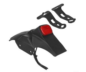 ComfyHarbor Pare-éclaboussures arrière avec espace de plaque d'immatriculation et supports de feu arrière intégrés pour Kukirin pour trottinette électrique G2 Master avec supports de montage gauche et