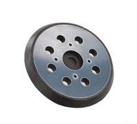 ComfyHarbor Patin de support pour ponceuse orbitale de 125 mm, disque de ponçage à 8 trous de 12,7 cm avec motif à 4 vis pour câble porteur, base en résine époxy pour polissage et meulage