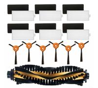 ComfyHarbor Pièces de rechange, pour EcoVacs pour Deebot 500, 600, 601, kit de brosse latérale pour aspirateur, accessoires de nettoyage haute efficacité, pour poils d'animaux et poussière, kit