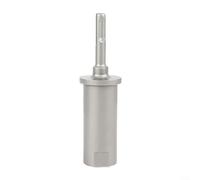 ComfyHarbor Pilote de tige amovible pour marteau à percussion, embouts adaptateurs SDS à tige ronde, acier forgé de haute qualité pour tiges de mise à la terre de 16/20 mm, accessoire pour marteau