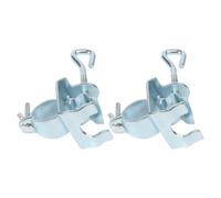 ComfyHarbor Pinces pour Parasol Table 10cm Acier Galvanisé Vent Pinces pour
