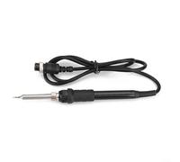 ComfyHarbor Poignée de fer à souder 907A, remplacement rapide de la chaleur 50 W pour stations 936 852 853D, interface de pointe à 5 trous, poignée ergonomique pour réparation de soudure, noir