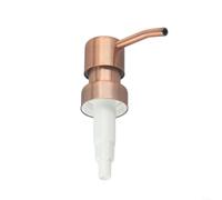 ComfyHarbor Pompe de rechange rétro en métal pour distributeur de savon en acier inoxydable 304, étanche, filetage 28/400 pour salle de bain et cuisine (doré)