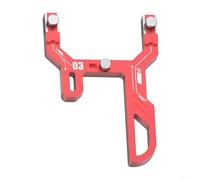 ComfyHarbor Ponceuse d'angle incurvée pour meuleuse de surface, en alliage d'aluminium pour polir les figurines, outil manuel ergonomique léger avec ouverture réglable et clip de 15 mm pour