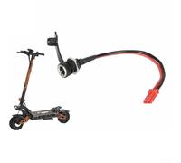 ComfyHarbor Port de charge de rechange DC 5,5 x 2,1 mm pour scooters électriques KuKirin G3 G4 Accessoire construit en cuivre avec capacité de charge rapide Installation facile (1 pièce rouge et noir)