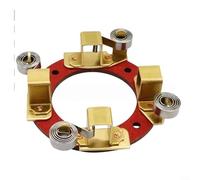 ComfyHarbor Porte-brosse pour chariot de golf 103953301, partie moteur haute précision avec ressorts en laiton pour une efficacité et une sécurité accrues, base isolante rouge pour réparation de