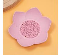 ComfyHarbor Porte-savon avec design de drainage, porte-savon auto-drainant en silicone robuste pour évier de salle de bain, pour un nettoyage facile, plateau antidérapant pour savon bio fait main