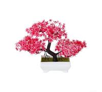 ComfyHarbor pour arbre de Pin Artificiel en Pot 25cm Décoration Maison | 7 couleurs au pour choix, aspect réaliste, pour idéal salon, bureau, , eau ni soleil