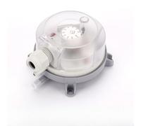 ComfyHarbor Pressostat différentiel d'air 20-500Pa Capteur de pression réglable pour ventilateur de ventilation CVC Contrôle du gaz non inflammable Gris (20-200 PA)