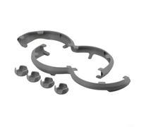 ComfyHarbor Protection contre les collisions pour bague pour DJI Avata 360, protection anti-collision PC, coque d'hélice ajustée avec pour une installation facile pour plus de sécurité, rouge (gris)