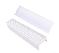 ComfyHarbor Protection de bord d'évier en silicone avec base ventouse, conçue pour la cuisine et la salle de bain pour minimiser les déversements d'eau et les dommages (transparent)