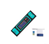 ComfyHarbor Règle de niveau numérique 20 cm/30 cm, inclinomètre magnétique avec rétroéclairage LED, affichage automatique, réinitialisation zéro pour le travail du bois, construction en métal