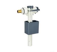 ComfyHarbor Robinet Flotteur pour cuivre Plastique Entrée Latérale Toilette(gray)