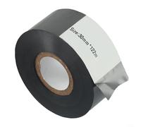 ComfyHarbor Ruban de transfert thermique pour machine de codage HP-241 DY-8, courroie d'encre pour pièces d'imprimante de date, tampon transparent à haute adhérence, largeur de 30 mm (30 mm x 122 m)