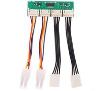 ComfyHarbor Simulateur de ventilateur, pour S21, S19K Pro, émulateur, avec 4 modes, dispositif PCB compact de 5,5 cm, pour test audiovisuel et étalonnage des capteurs, contrôleur vert portable (A)