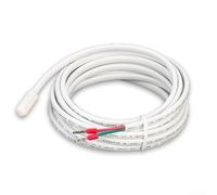 ComfyHarbor Sonde 10K 3950 Capteur de sol étanche Capteur externe pour systèmes de chauffage au sol électrique Haute précision jusqu'à 800 C Accessoire Thermostat Blanc