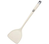 ComfyHarbor Spatule en silicone résistant à la chaleur, avec poignée ergonomique, pour ustensiles de cuisine antiadhésifs, beige, 36,5 cm (spatule)
