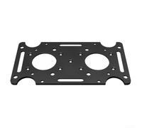 ComfyHarbor Support Boîte aux Lettres Acier 4mm pour Poteau pour 4x4 Support