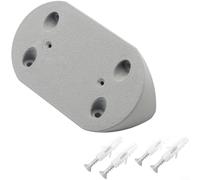 ComfyHarbor Support d'angle pour détecteur de mouvement, installation à 90 degrés, accessoire de sécurité PLA, support mural compact pour système de surveillance intérieur et extérieur (gris)