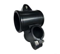 ComfyHarbor Support de fixation en métal pour batterie électronique, support de fixation réglable pour tuyau, stabilité, pour une installation facile, noir, 22 mm ou 38 mm ID (22 mm)