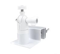 ComfyHarbor Support de panneau solaire résistant aux intempéries pour gouttière - Support de sécurité en alliage d'aluminium pour installation sur le toit - Kit de fixation ABS et métal pour