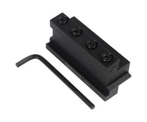 ComfyHarbor Support de rainurage CNC en alliage d'acier CNC SMBB1626 2026 2032 2532 3232 Bloc de coupe pour lames SPB 26-32 mm compatible avec les systèmes de support d'outils BT HSK CAT (SMBB2032)