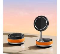 ComfyHarbor, Support de téléphone magnétique à ventouse pliable pour tableau de bord pare-brise grille d'aération rotatif à 360°, compatible avec iPhone, Samsung, smartphones Android, appareils GPS