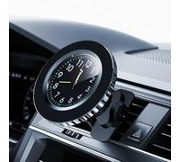 ComfyHarbor Support de téléphone portable de voiture, avec horloge, rotatif à 360°, support pliable pour tableau de bord, pour iPhone, Samsung, Huawei, appareils de navigation GPS, montage sur grille