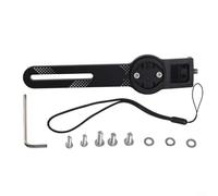 ComfyHarbor Support d'ordinateur de vélo, pour Garmin, support de phare en alliage d'aluminium, support léger et stable, pour vélo de route, montagne, ajustement sûr sur terrain accidenté, design