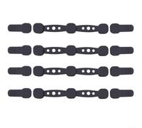 ComfyHarbor Support magnétique pour friteuse à air comprimé - Outil de cuisine avec clips en silicone résistants à la chaleur pour papier sulfurisé - Noir