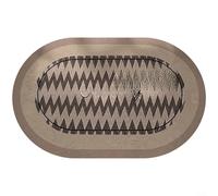 ComfyHarbor Tapis de bain en diatomite à séchage rapide avec dos en caoutchouc antidérapant, absorbant et antidérapant pour salle de bain, douche, entrée intérieure (E)