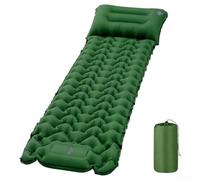 ComfyHarbor Tapis de camping gonflable léger avec kit de réparation pour la tranquillité d'esprit lors des aventures (gris)